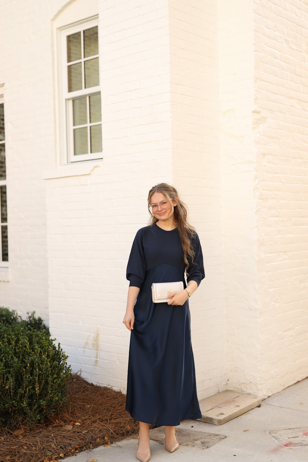 Nova Dress - Navy