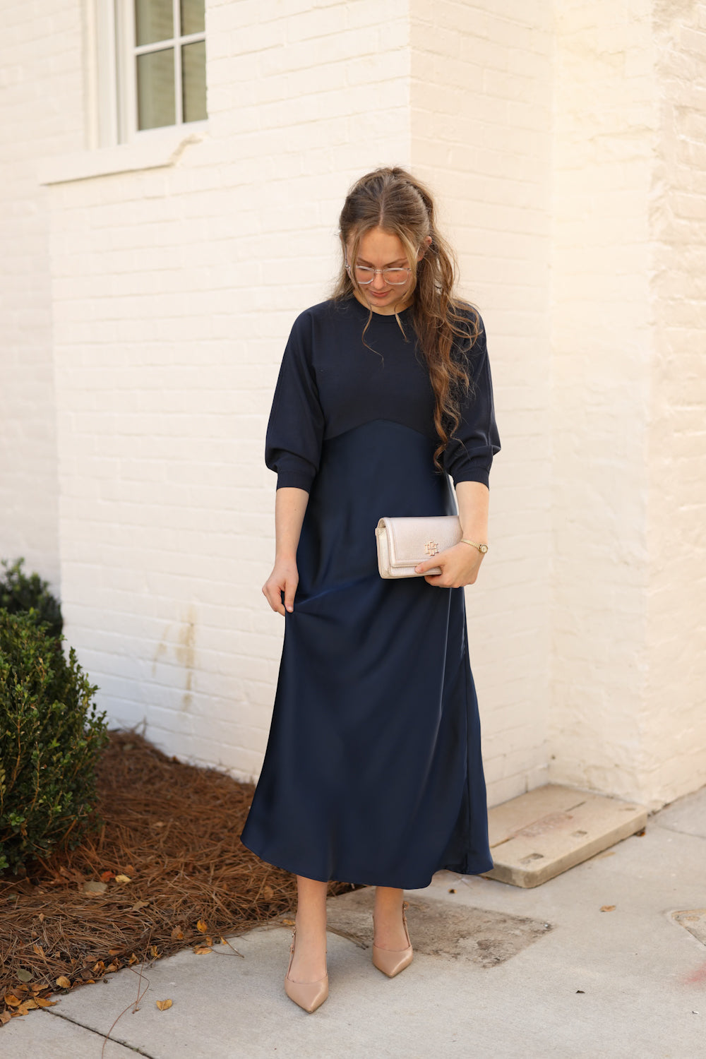 Nova Dress - Navy