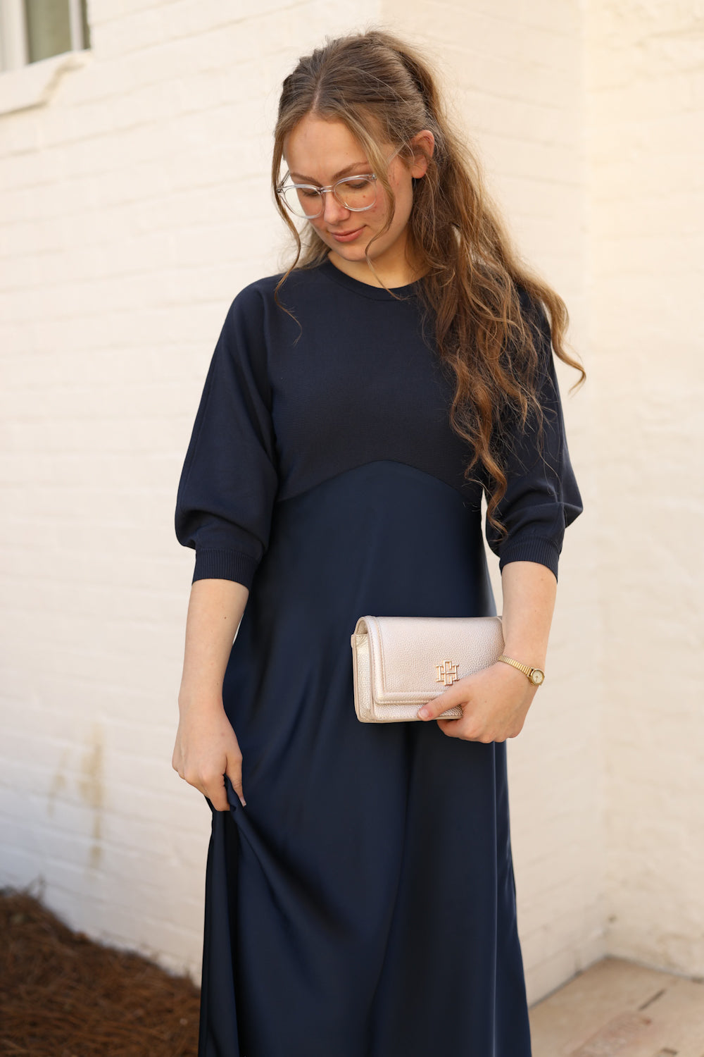 Nova Dress - Navy