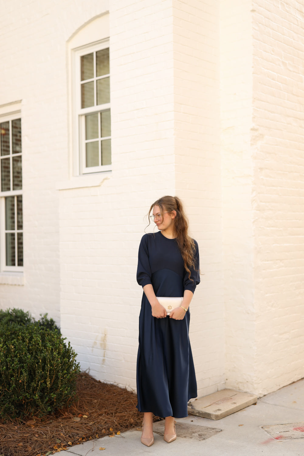 Nova Dress - Navy