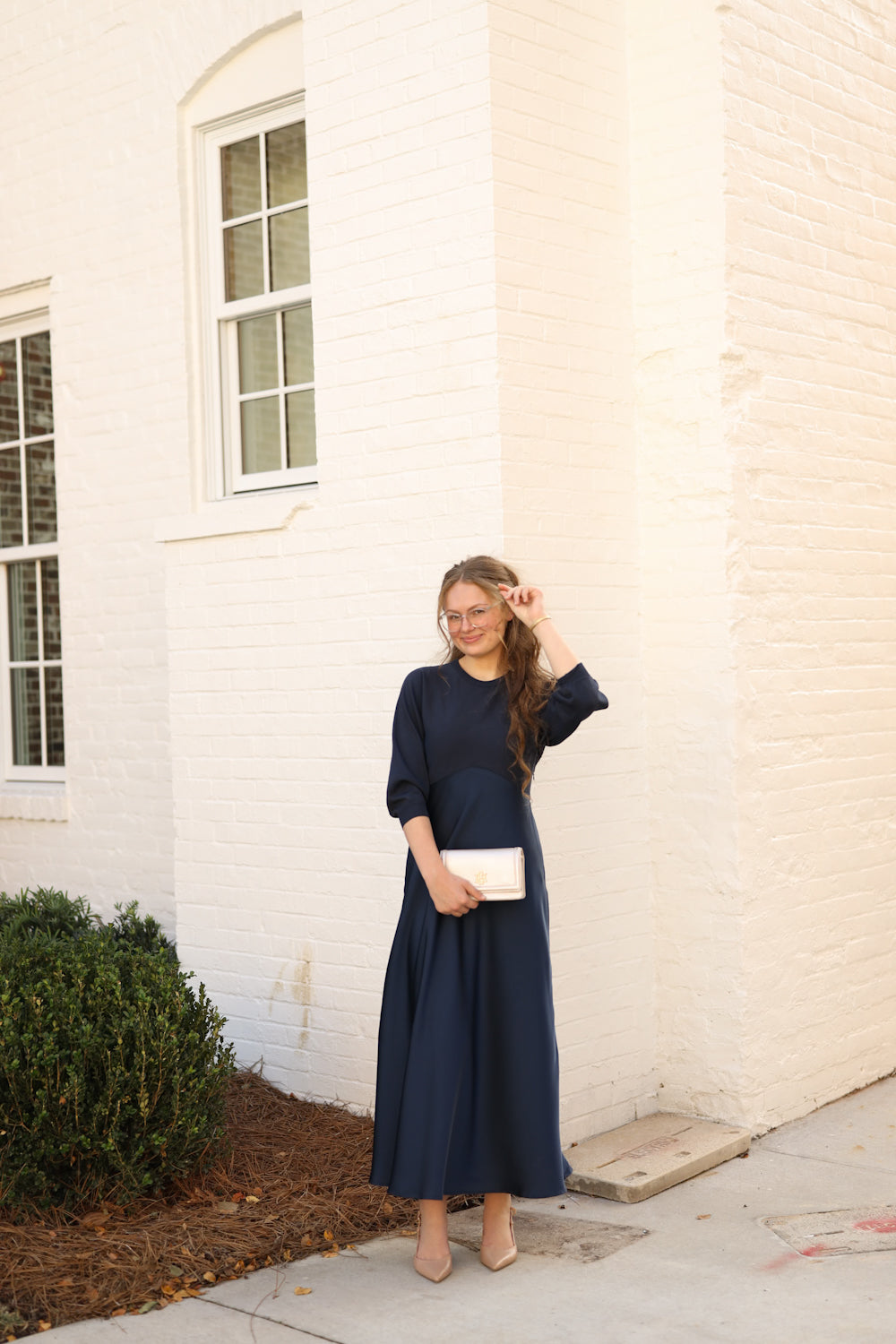 Nova Dress - Navy