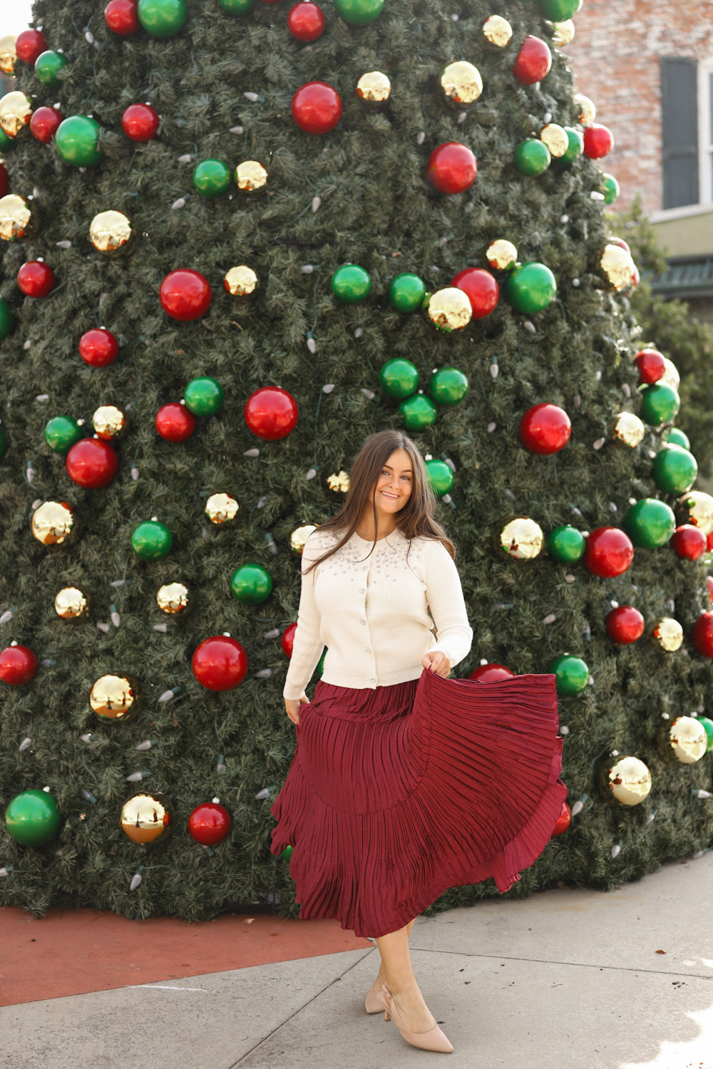 Serenity Skirt - Wine